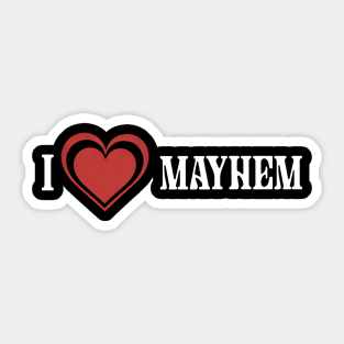 Quotes Name Mayhem Vintage Styles Birthday 70s 80s 90s Sticker